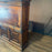 18th Century Spanish Baroque Walnut Bargueno or Vargueno Fall-Front Writing Desk Cabinet Spanish Cabinet "Bargueño" or Vargueno on Stand, Original Wrought Iron and Keys