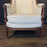 French Louis XVI Armchair or Bergère à la Reine Chair 19th Century Exceptional Carving