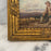 French 19th Century Signed Oil Painting of a Shepherd in Giltwood Frame