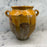 French Confit Pot with Yellow Glaze from the 19th Century #9070