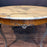 French Marble Top Coffee Table with Ormolu Mounted Apron and Cabriole Legs