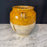 French Confit Pot with Yellow Glaze from the 19th Century #8366