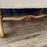 19th Century French Os de Mouton Bench with Original Gilt Accents
