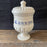 Antique Italian Apothecary Jar Venetian Canapa Porcelain Urn Large