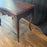 19th Century French Louis XV Carved Walnut Side Table or Desk Hoof Feet