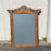 Museum Quality Historic French 19th Century Church Placard or Plaque Frame Mirror (VIII)