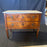 Early 19th Century French Continental Neoclassical Fruitwood Directoire Commode with Lion Pulls and Original Marble Top