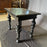 Phillip II Baroque Style Ebony Accent Table or Side Table with Barley Twist Legs