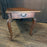 Early 19th Century French Provincial Dining Table with Two Drawers and Cabriole Legs