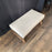 19th Century French Os de Mouton Bench with Original Gilt Accents