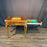 French Marquetry Belle Epoque Game Table, Accent Table, or Occasional Table and with Original Game Pieces