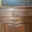 French 19th Century Louis XV Provincial Oak Petite Buffet or Console with Lovely Carving