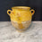 French Confit Pot with Yellow Glaze from the 19th Century #8860