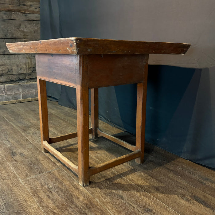 Primitive Antique Sorting Side Table