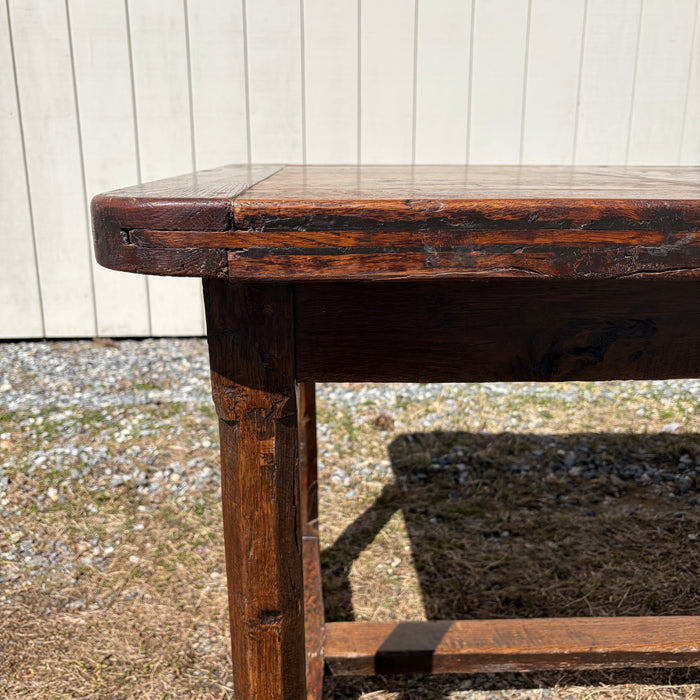 Antique French Farmhouse Large Dining Table from Provence