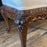 French Louis XV Walnut Bench or Ottoman with Exquisite Carving