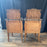 Pair of Antique French Louis XV Marble Top Bedside Cabinets, Nightstands or Side Tables