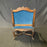 19th Century French Louis XV Chairs with Original Blue Mohair Upholstery: Set of 4 - 2 Armchairs and 2 Side Chairs