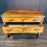 19th Century French Walnut Commode, Dresser or Chest of Drawers with Lion-Head Pulls