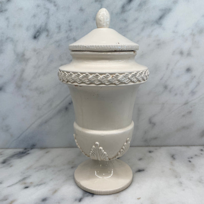 Antique Italian Apothecary Jar Venetian Porcelain Urn Large "Scilla"