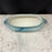 French Faience Three-Piece Vase and Jardinière Set with Swallows by Keller and Guerin