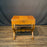 Antique French Game Table, Side Table or Accent Table with Inlaid Marquetry Checkerboard Top