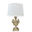Antique Silver Urn Table Lamp with Elaborate Foliate Carving and Scrolled Handles (2 available)