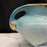 French Faience Three-Piece Vase and Jardinière Set with Swallows by Keller and Guerin