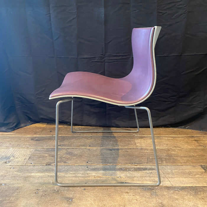 Pair of Mid Century Modern Knoll Handkerchief Chairs by Massimo and Lella Vignelli