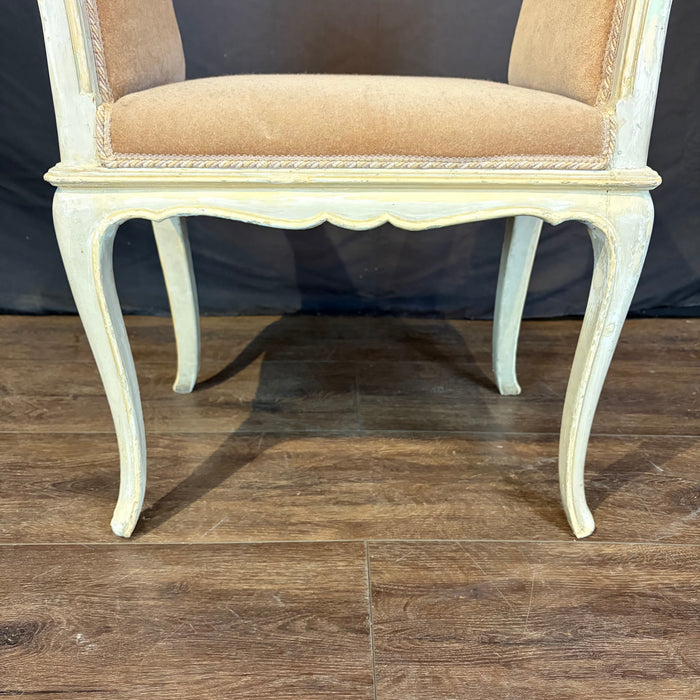 Antique French Painted Louis XV Banquette Bench