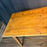 French Provincial Farmhouse Dining Table with Plank Top and Tapered Legs