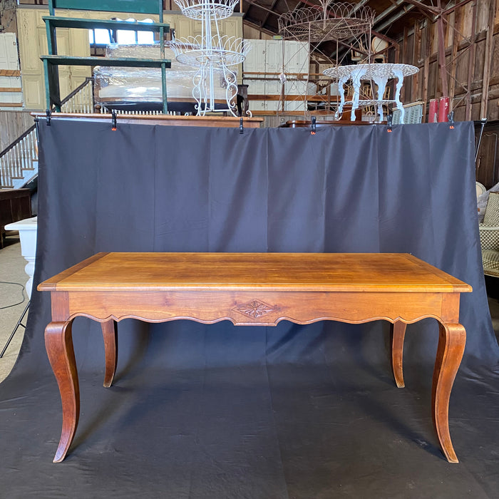 French Cherry Farmhouse Classic Provincial Farmhouse Table or Dining Table from Provence