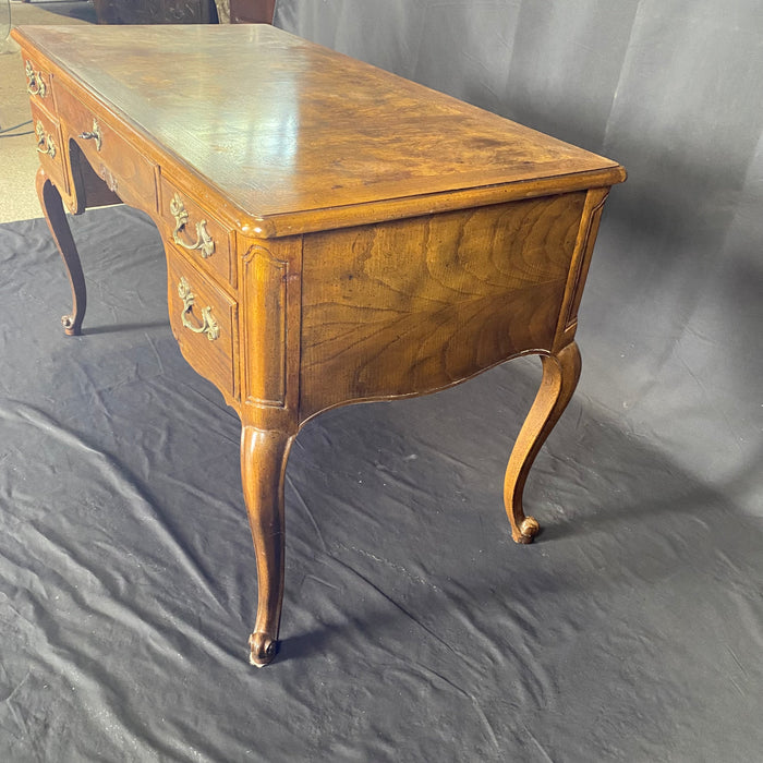 French Louis XV Style Baker Desk or Writing Table