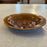 French Sarreguemines Advertising Ashtray Dish for French Brewery Champigneulles: Brown