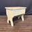 Antique Primitive Shoe Shine Bench for Cobbler with Cast Iron Foot Rest