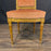 Pair of Antique French Louis XVI Side Chairs or Dining Chairs | Painted & Gilt Accent Chairs
