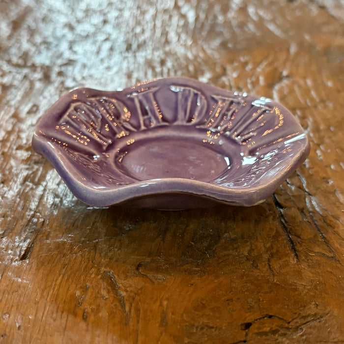 Vintage Promotional Pradel Ceramic Ashtray for Cotes de Provence Wine
