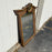 Museum Quality Historic French 19th Century Church Placard or Plaque Frame Mirror (VIII)