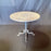 French Round Marble Top Cafe Table or Bistro Table with Wonderful Metal Base