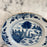 Early Antique Dutch Delft Blue and White Landscape Plate or Platter