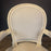 19th Century Pair of French Louis XVI Painted Neoclassical Fauteuil Armchairs