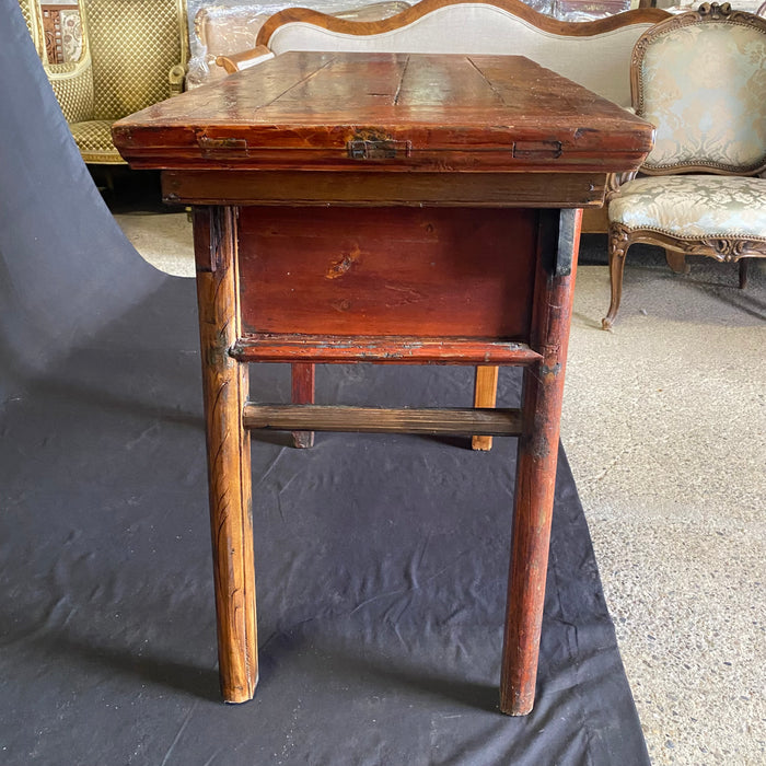 Lovely and Rustic Console, Side table or Accent Table as Found in Maine