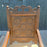 Antique Set of 8 British Jacobean Style Carved Oak Dining Chairs: 2 Arm Chairs and 6 Side Chairs