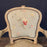 Antique French Pair of Painted Louis XV Armchairs or Fauteuils