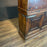 18th Century Spanish Baroque Walnut Bargueno or Vargueno Fall-Front Writing Desk Cabinet Spanish Cabinet "Bargueño" or Vargueno on Stand, Original Wrought Iron and Keys