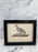 French Antique 18th Century “Chionis Alba” Bird Engraving Hand Colored Artwork