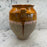 French Confit Pot with Yellow Glaze from the 19th Century #9072