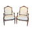 Antique French Pair of Armchairs or Fauteuils Museum Quality Carved 19th Century Louis XVI