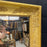 French 19th Century Empire Gold Gilt Wall Mirror with Original Mirror Glass