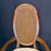 Set of 8 Midcentury French Louis XVI Style Cane Back Dining Chairs with Two Armchairs